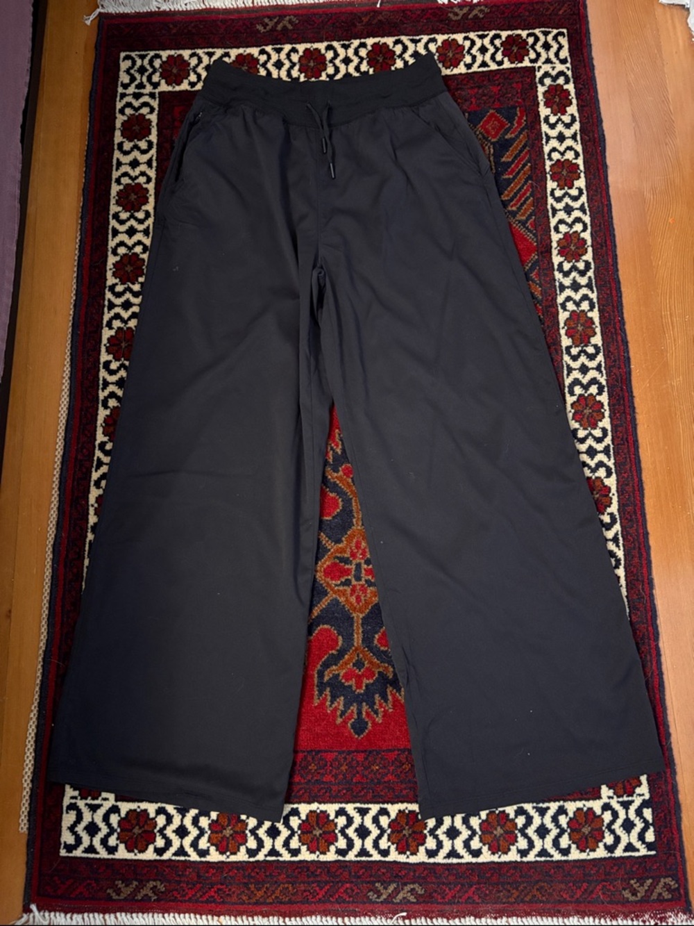 North Face wide leg track pants